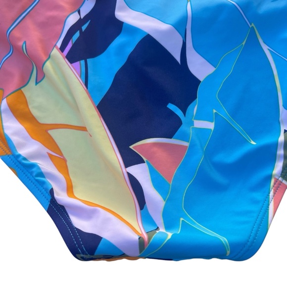 JANTZEN Swimsuit One Piece Size 12 Colorful - Picture 7 of 7